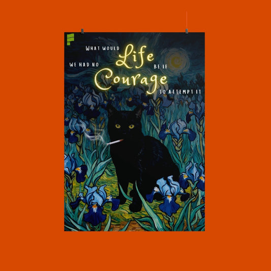 BLACK CAT COURAGE