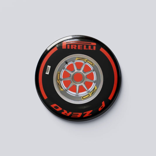 Stylish Pirelli P Zero Tire-Themed Glass PopSocket